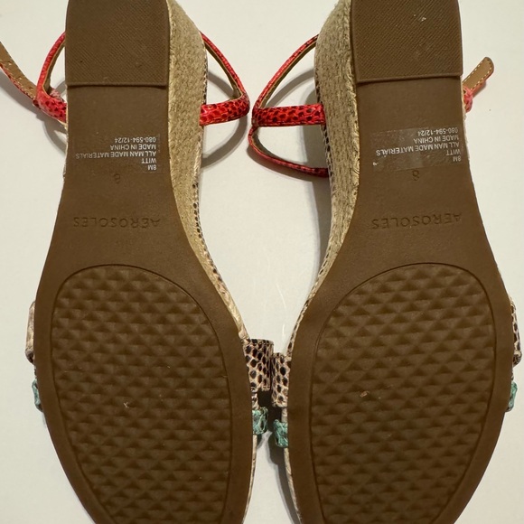 AEROSOLES Colorful Witt Wedge Sandals - Picture 5 of 5